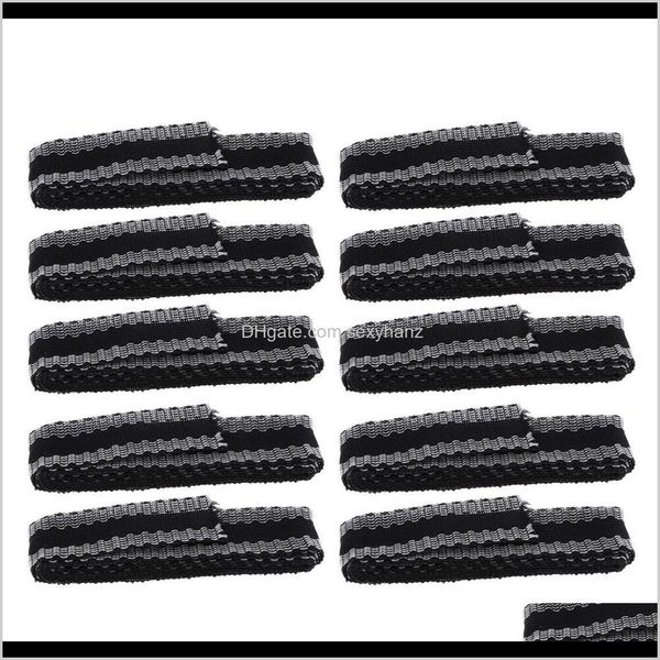 

sewing notions tools apparel drop delivery 2021 10pcs instant ironon hemming mend fusible webbing tape strip 43inch ylnzh, Black