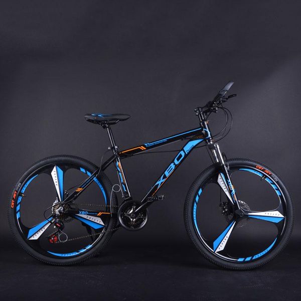 

bicycle aluminum alloy mountain bike 26 inch speed shift one wheel double disc brake absorber men and women bikes