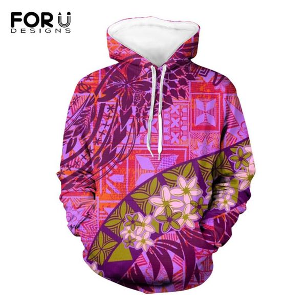 

women's hoodies & sweatshirts forudesigns female autumn long sleeve loose vintage samoan tribal tapa print fashion casual pullovers swe, Black
