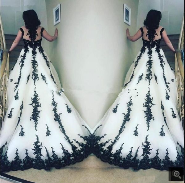 

robe de mariage 2021 white gothic ball gown wedding dresses high neck with cape sleeve modest lace appliques bridal gowns princess vintage c