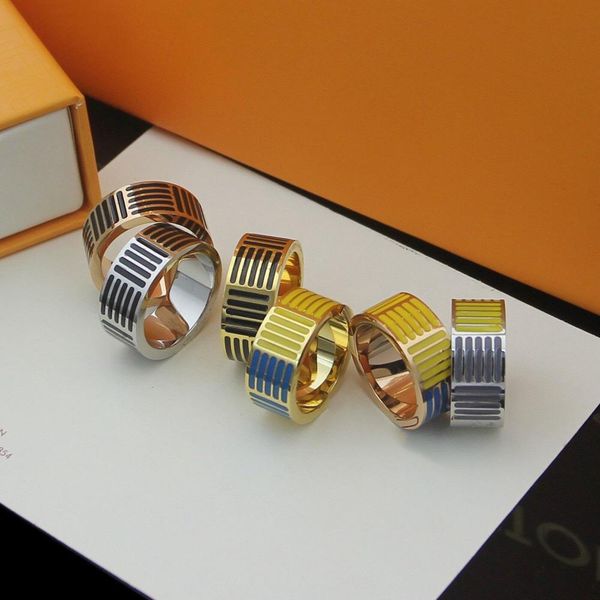 

designer ring titanium steel ring male ring couple jewelry with european and american stainless steel jewelry couple rings, Golden;silver