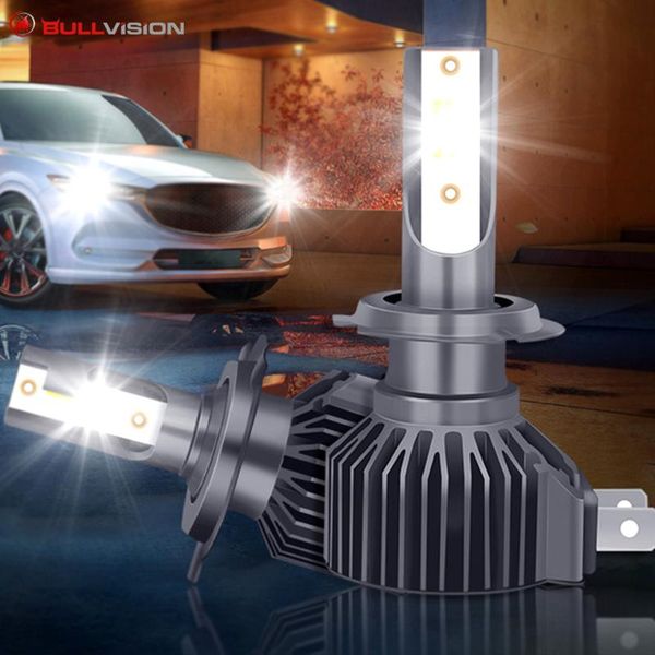 

car headlights led headlight bulbs 16000 lumen wireless 5530 csp chips 6000k h4 h7 h11 h1 9005 9006 headlamp kits