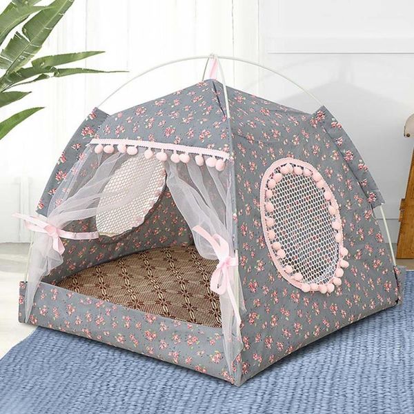 

kennels & pens pet tents house portable washable breathable outdoor indoor kennel small dogs accessories bed playpen pets products four seas