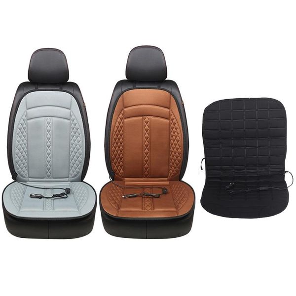 

winter car seat heater 12v smart heated cushion non-slip comfortable auto universal warmer cover pad automotive 28gc covers