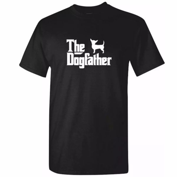 

mens chihuahua tshirt - dog father t shirt small dog clothing gift, White;black