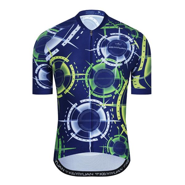 

racing jackets keyiyuan 2022 mens the cycling wear summer short-sleeved breathable clothing mountain bike t-shirt mtb blusa ciclismo, Black;red