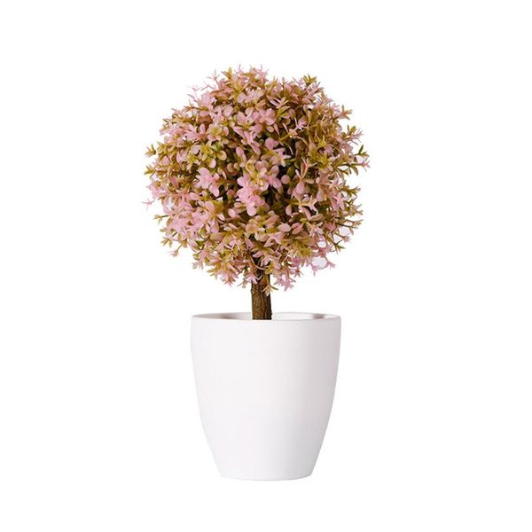

decorative flowers & wreaths potted artificial plant green bonsai simulation tree home decoration ornaments desktop