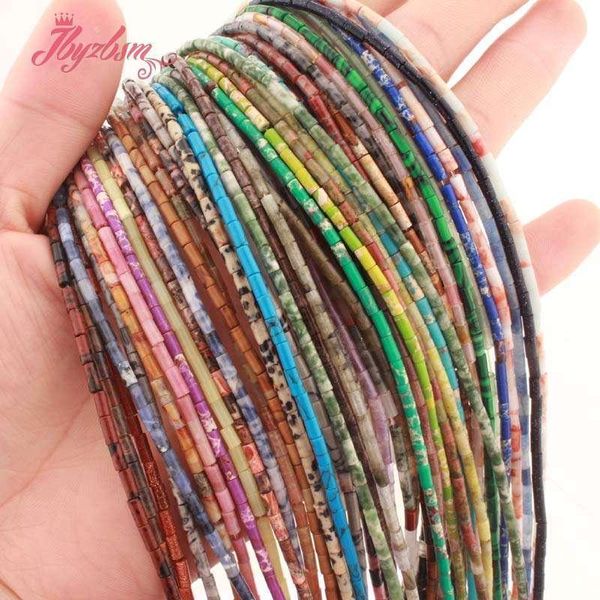 

other natural stone cylinder turquoises lapis lazuli jaspers 2x4mm beads for jewelry making diy bracelet necklace spacer 15 inch