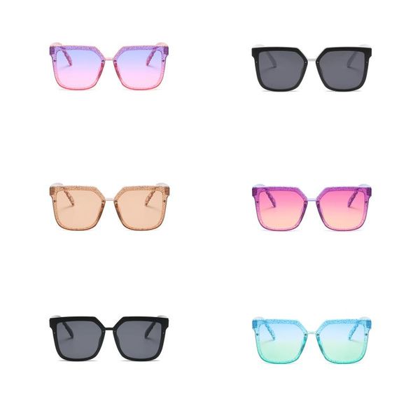 

caps & hats pudcoco children lightweight sunglasses square shape for boys and girls, black/ grey/ blue/ tawny/ pink/ purple, Yellow