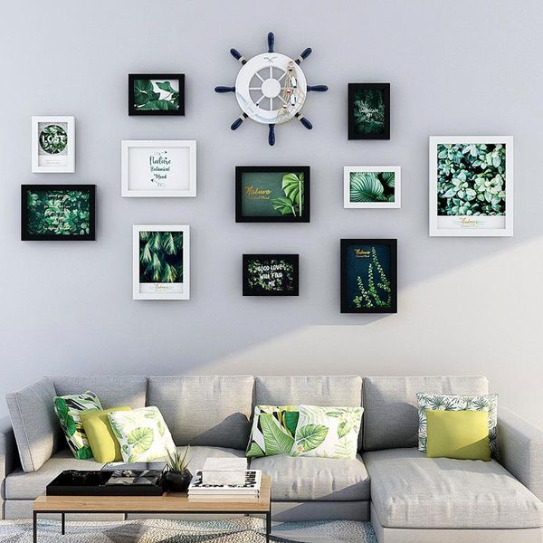 

frames po frame combination wall hangings home living room decoration set mediterranean style picture studio pendant