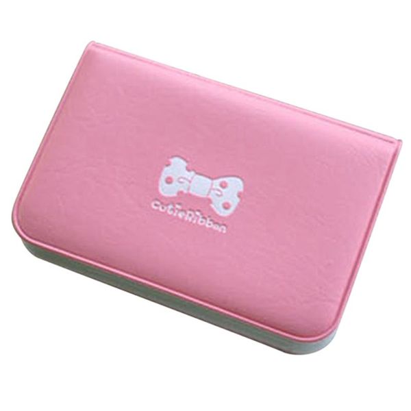 

card holders sweet women cartoon bow ribbon bowknot case credit id bank cards bus bag holder girls &, Brown;gray
