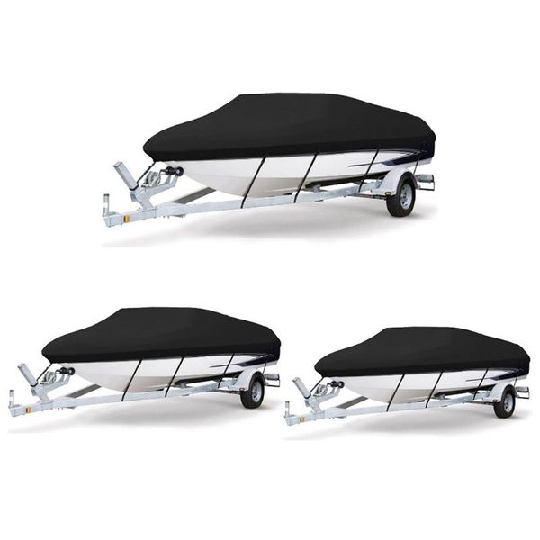 

shade h051 waterproof boat dust cover trailerable fishing v-shape yacht sunproof protector