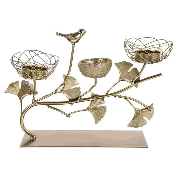

candle holders 1pc nordic stand decorative candlestick golden