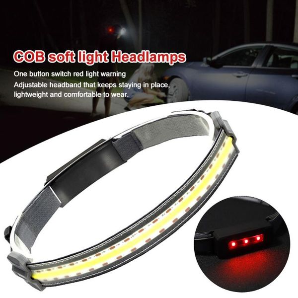 

hiking outdoor running usb rechargeable led headlamps camping broadbeam cycling for adults climbing with headband portable