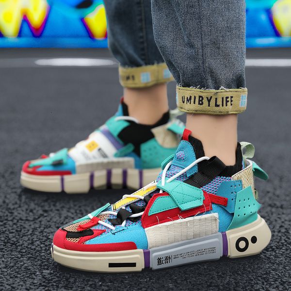 

dress shoes 2021 summer and autumn casual fashion trendy men's sneakers paris week personalized xm331 6wj0, Black