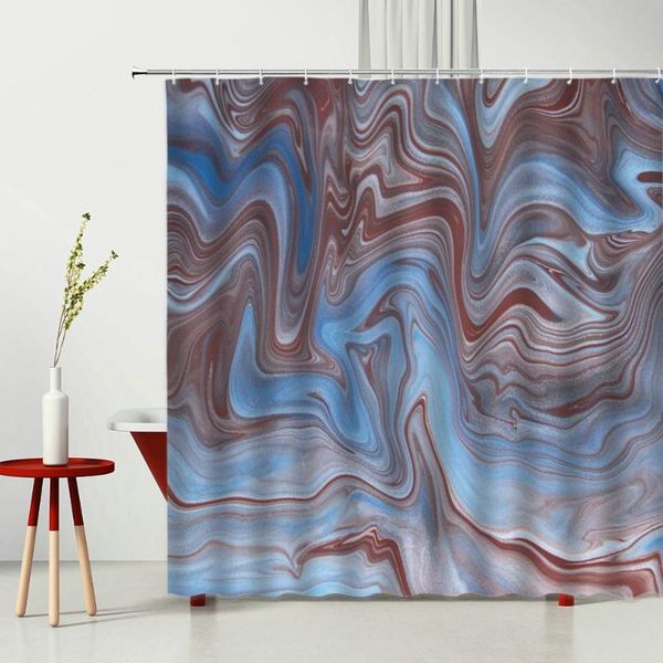 

shower curtains marble 3d curtain set mildew proof modern bedroom household products polyester fabric creativity personality