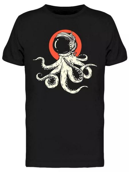 

Octopus With Astronaut Helmet Tee Men's -Image by Shutterstock, White;black