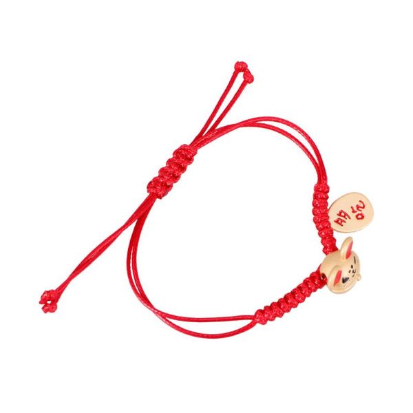

charm bracelets knitting red rope bracelet simple personality lovers beautiful for woman man (number 1 pattern), Golden;silver