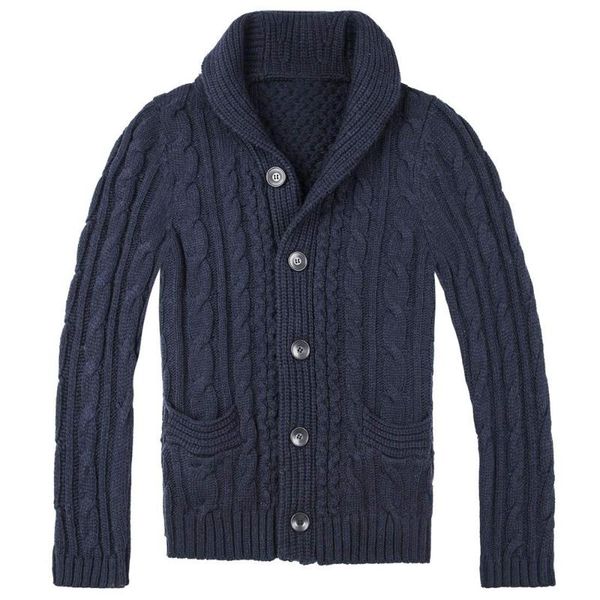 

men's sweaters simple fashion business mans knitwear cardigan sweater long sleeve single-breasted winter outfit coat vintage, White;black