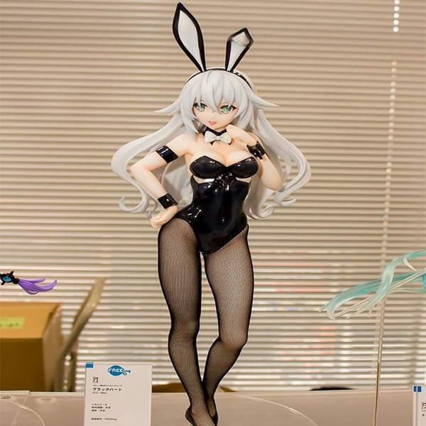 Anime Hyperdimension Sexy Mädchen Figuren Neptunia Befreien Lila Herz Bunny mädchen PVC Action Figure Sammlung Modell Spielzeug Puppe