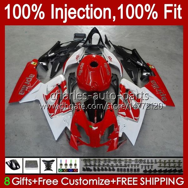 Injeção para Aprilia Rs4 Rs4 Rs125 RS125R RS-125 69HC.5 RS125 06 07 08 09 10 11 2006 2007 2009 2009 2011 2011 Red Black New Fairings