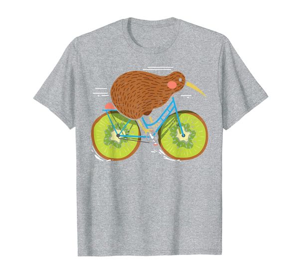 

Cycle New Zealand Funny Kiwi on a Bicycle Design Idea T-Shirt, Mainly pictures