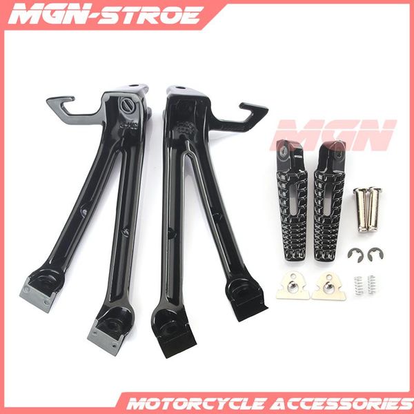 

pedals rear footpegs foot pegs footrest bracket for gsxr600 gsxr750 gsx600r gsx750r gsx-r650 gsx-r750 k6 2006-2007 06 07
