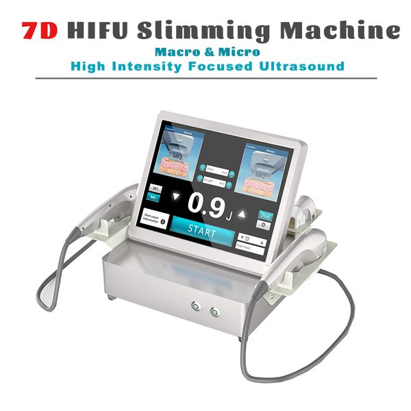 

7d hifu slimming machine focused ultrasound fat removal tummy weight loss eyebag reduction portable design