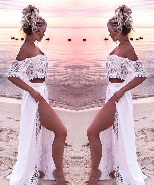 

dresses new beach skirt summer one shoulder dress, Black;gray