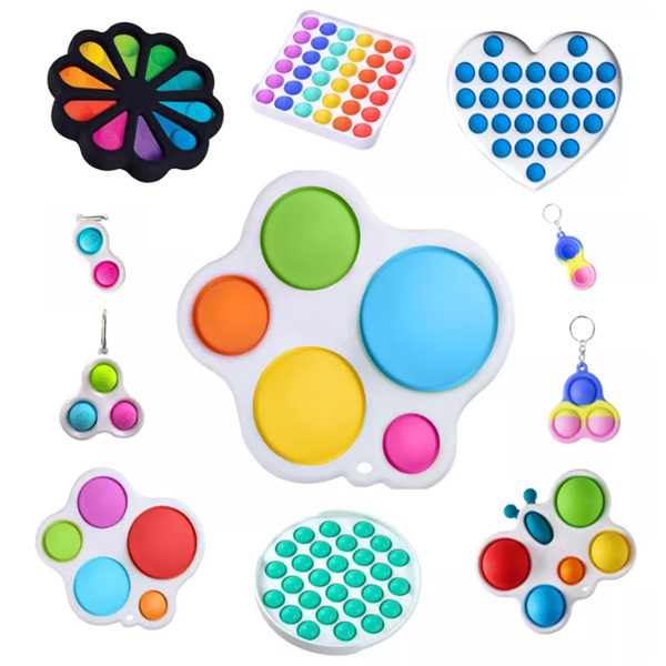 

fidget simple dimple toy fat brain toy anti stress relief hand fidget toys for kids adults early educational autism special need