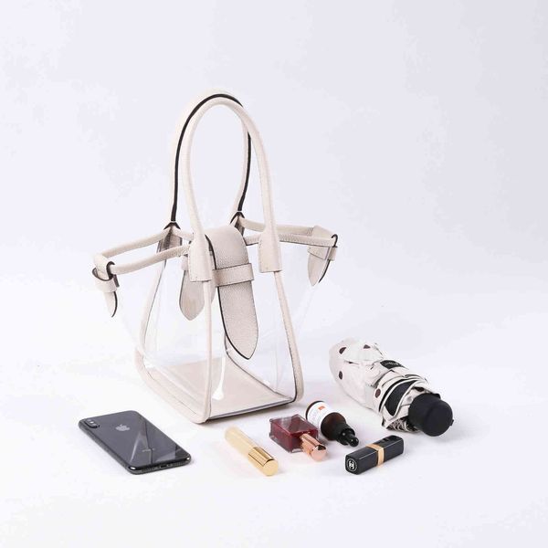

bag summer jelly port transparent wing small swing portable women's, Black;red
