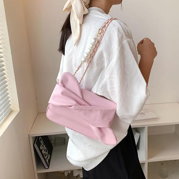 

evening bags bow-knot shoulder bag women cross body leather summer outdoor large-capacity handbags bolsas femininas baratas