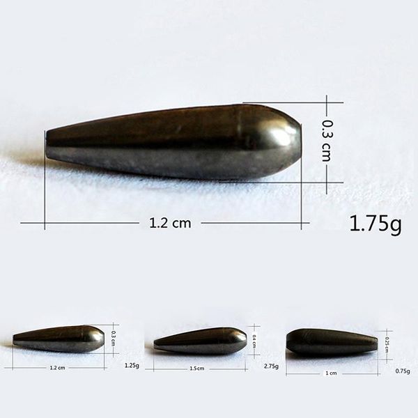 

tungsten worm weight flipping fishing sinker lure accessories