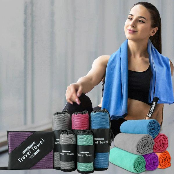 

towel quick dry microfiber towels portable sports travel super absorbent camping swimming jogging yoga hiking cycling