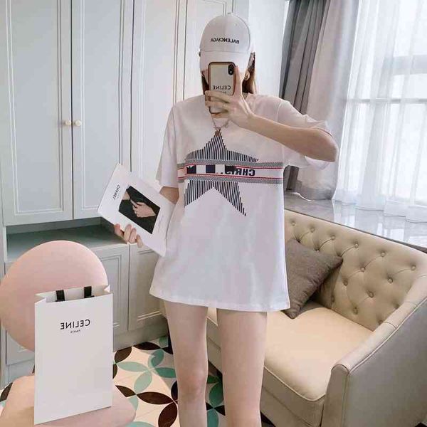 

2022 factory wholesale new model summer d fashion short sleeve t-shirt, White