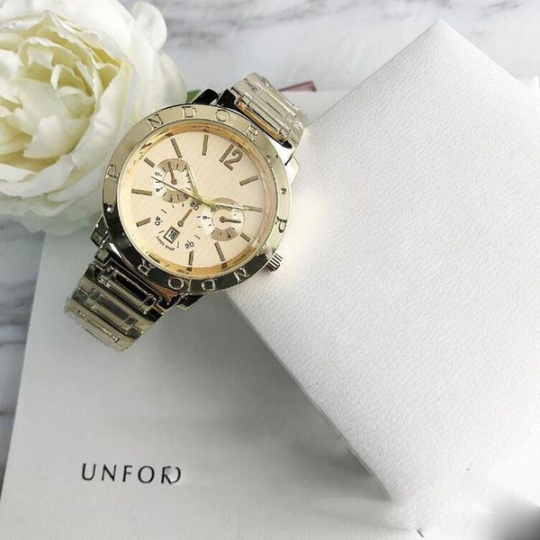 

wristwatches stainless steel women's fashion quartz watch suitable for, Slivery;brown
