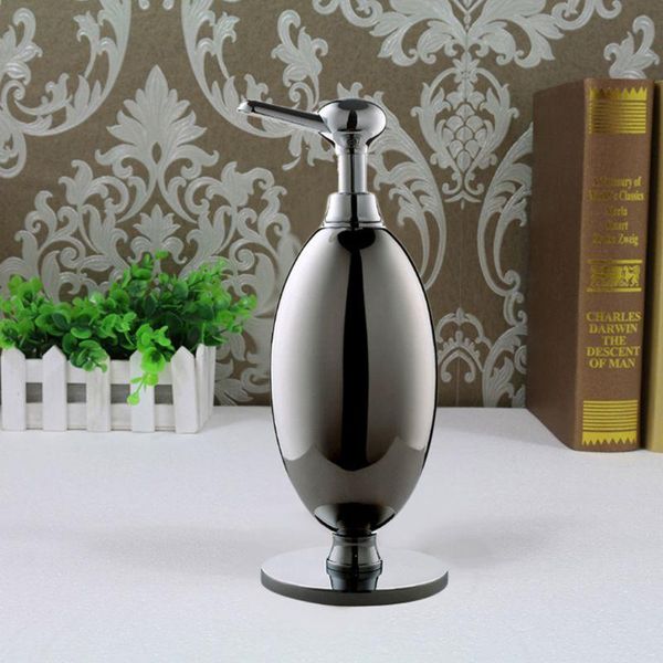 

350ml vintage metal refillable liquid soap dispenser bathroom shampoo bottle