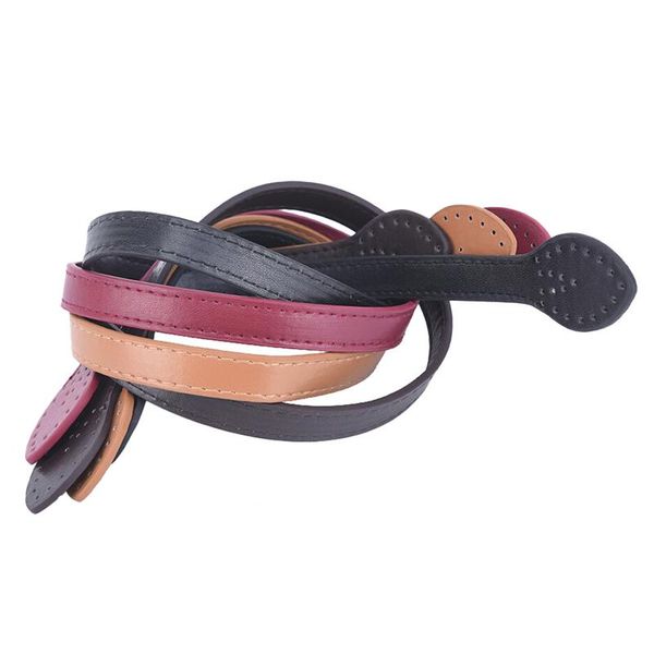 

bag parts & accessories 1pc 60cm strap pu leather handle belt for handbags diy shoulder handles replacement, Black
