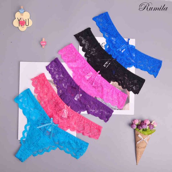 

underwear low waist translucent fun t-string good elasticity, Black;pink