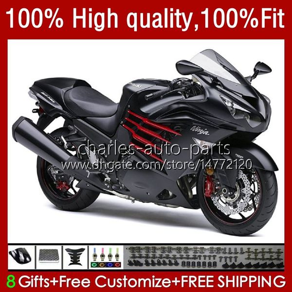 Einspritzverkleidungen für KAWASAKI NINJA ZZR1400 ZZR 1400 CC ZX 14R 14 R 12–17 5Nr