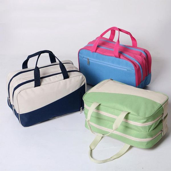 

outdoor bags swim bag wet and dry separation large capacity pockets oxford solid waterproof men women sports package swimming beach