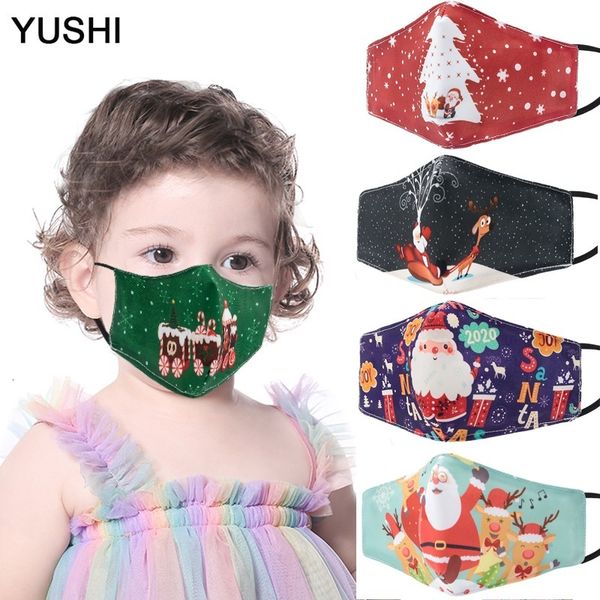 

printed children's 3d autumn and winter cartoon pattern washable cotton mask