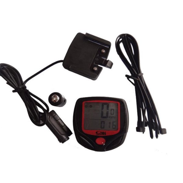 

bike computers bicycle mileage recording instrument speedometer riding digital lcd computer waterproof odometer