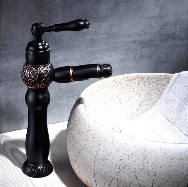 

bathroom sink faucets water tap black oil washroom basin faucet mixer & cold pull out torneira lavatorio