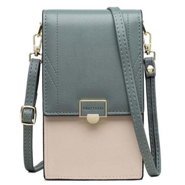 

shoulder bags women leather single bag female waterproof large capacity messenger purse ladies wallet cartera mujer