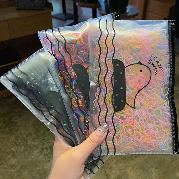 

children's rubber band baby does not hurt hair, Pink