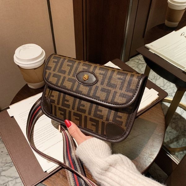 

waist bag small women's popular new fashion versatile wide shoulder belt chest one shoulder messenger bag