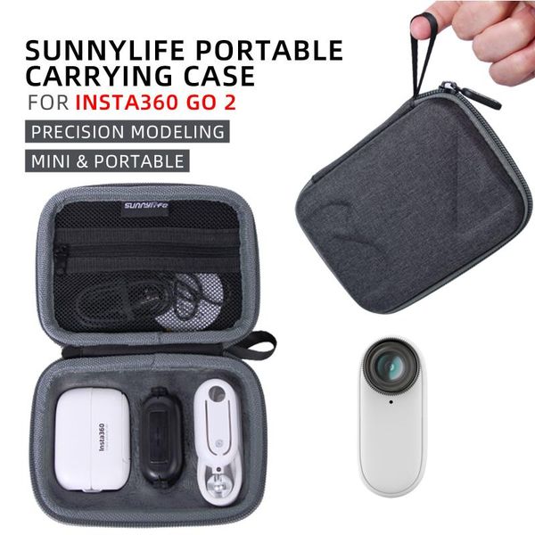 

for insta 360 go 2 camera portable storage bag travel carrying case protective bags