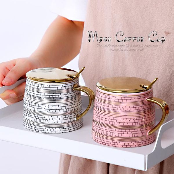

mugs nordic style household mixing cup creative gold coffee european-style small luxury afternoon tea