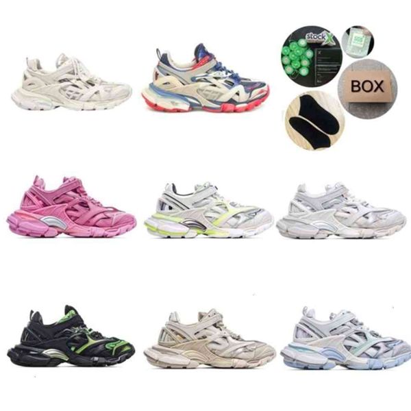 

2021 men women 4.0 sports shoes triple s black compare sneaker green fashion trainers 18ss similar designer #988 tingfengf